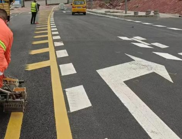 蘇州道路劃線施工，城市交通的無聲引導者